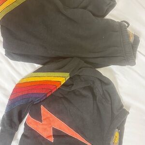 Aviator Nation set xs rainbow